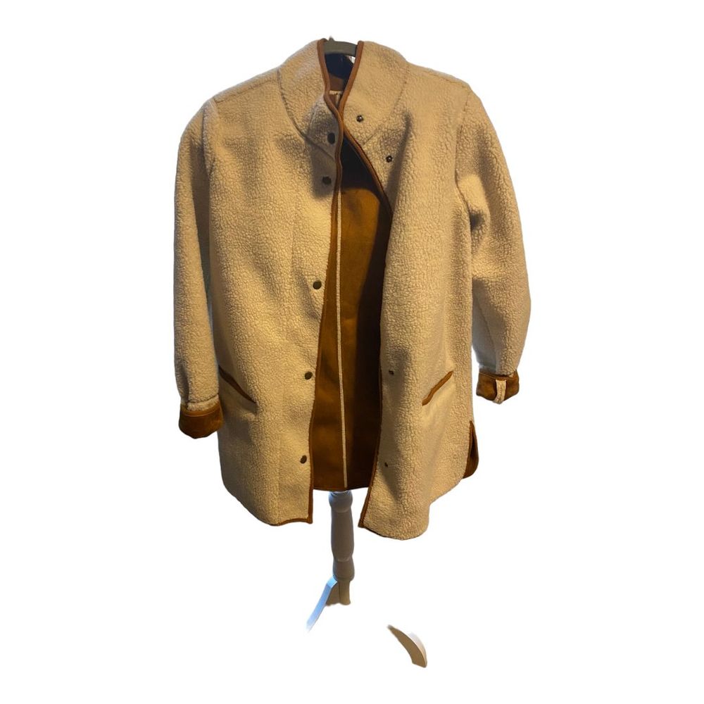 Old Navy Faux Suede and Sherpa Jacket Coat NWT Size S